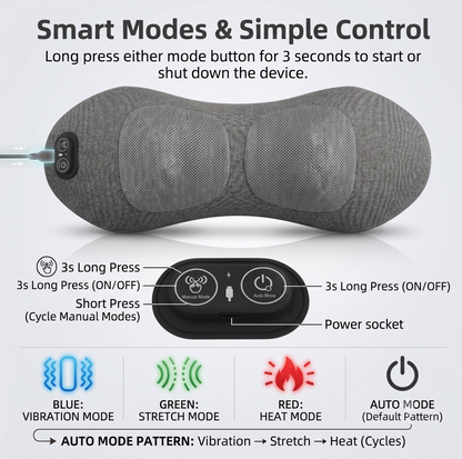 SpineFlexor 3-in-1 Back Relief Massager 50% OFF