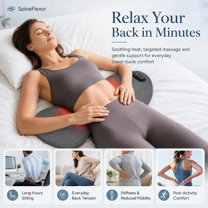 SpineFlexor 3-in-1 Back Relief Massager 50% OFF