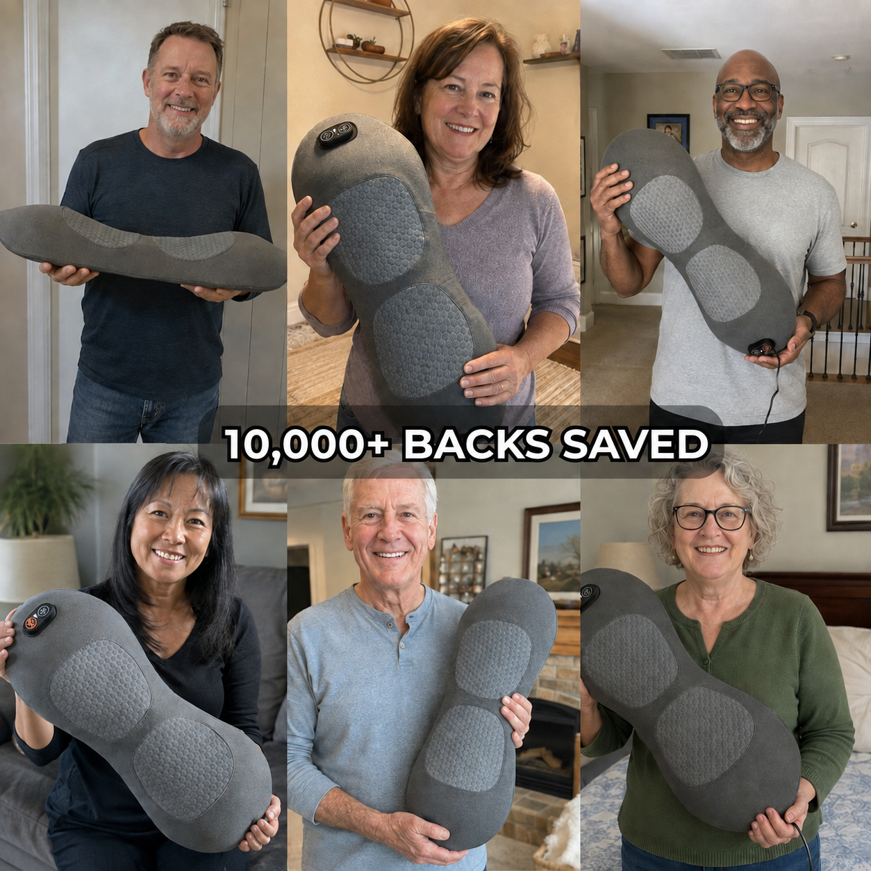 SpineFlexor 3-in-1 Back Relief Massager 50% OFF